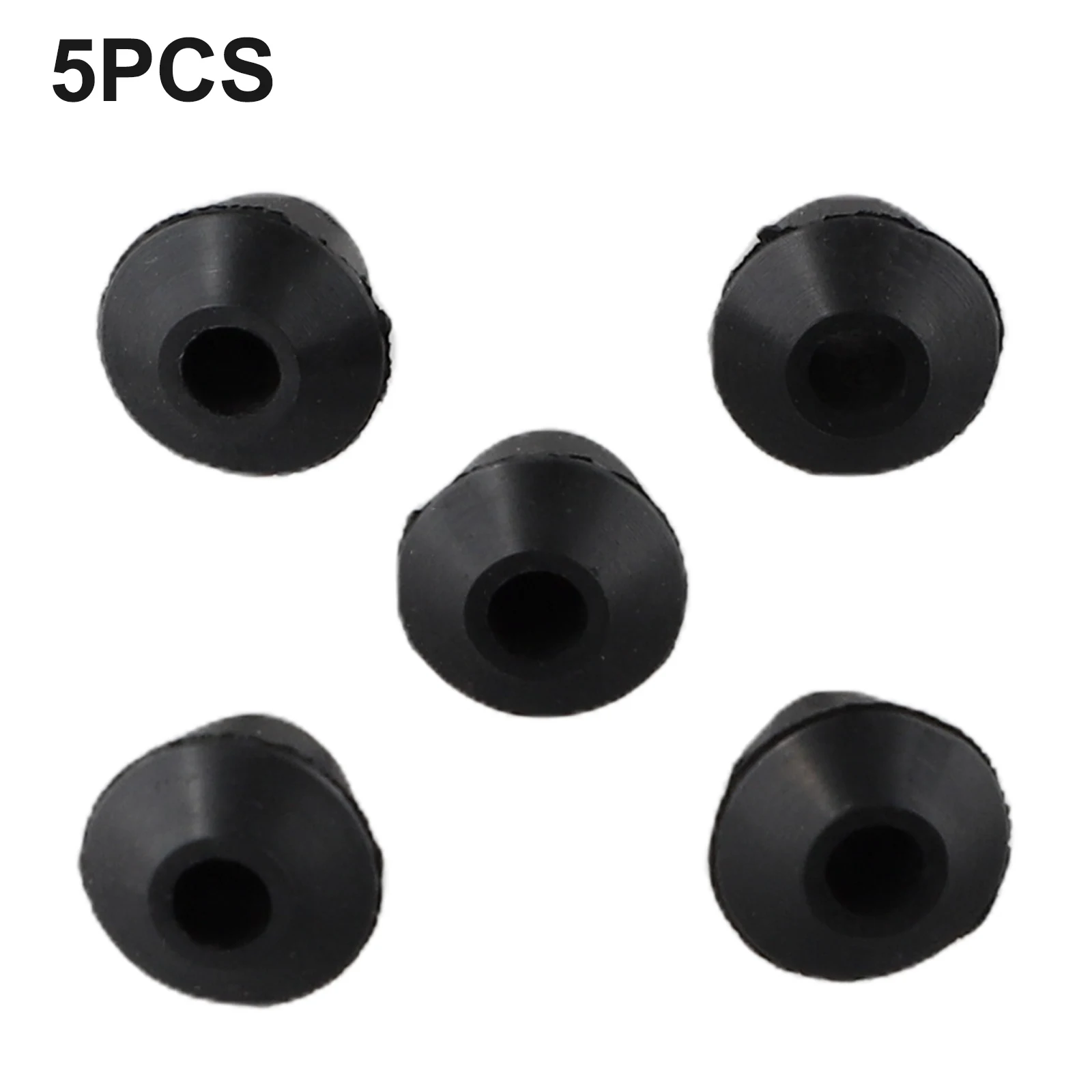 Five Pack of Practical Fuel Tank Grommets Each Sized at Hole by Nine Millimeters Suitable for Various Applications