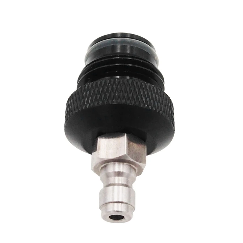 HOT! G1/2-14 Thread ASA Adapter To Coil Remote Hose Line 8Mm Male Quick Disconnect Plug