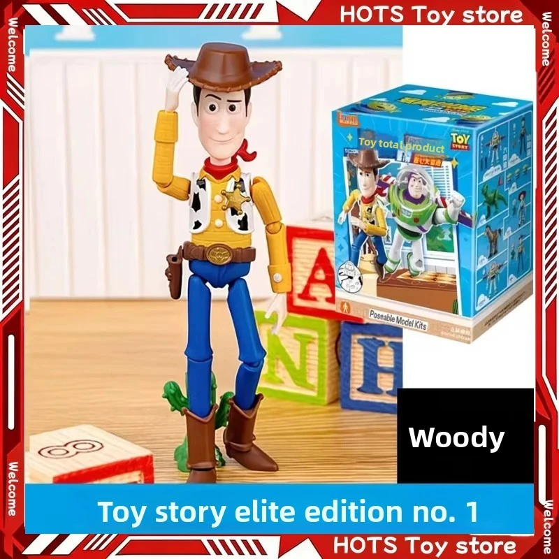 New In Stock Blokees Toy Story Elite Edition Blind Box Woody Buzz Lightyear Playful Adventure PVC Action Figure Collectible Toy
