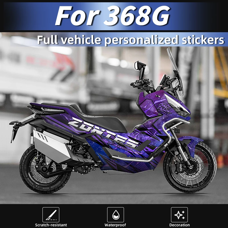 

Stickers for ZONTES 368G Full vehicle personalized stickers pegatinas para moto Motorcycle accessories