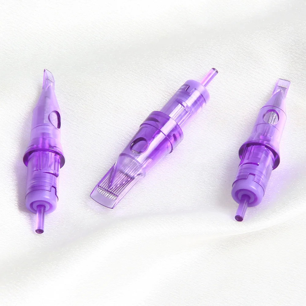 50/100PCS Professional #10 Standard Tattoo Needles Cartridge 3RL 7RL 7RS 5RM 7RM 9RM 9M1 Disposable Brow Makeup Tattoo Needles