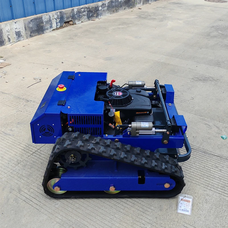 Remote Control Commercial Flail Grass Mower for Orchard Vineyard Farm Hillside Professional Vegetation Equipment.
