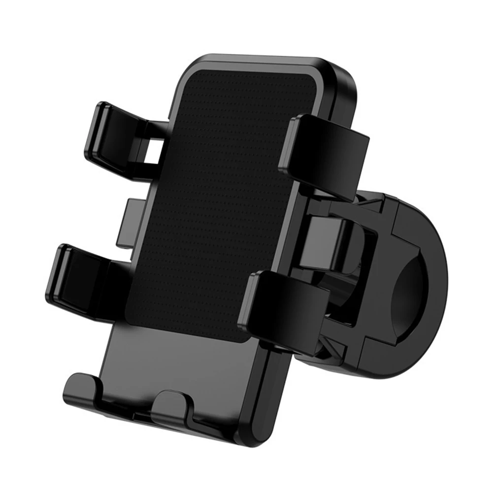 

Riding Navigation Black 360 Degree Phone Holder 360 Rotation Phone Mount Bike Navigation Stand Anti-Slip Guard Pads