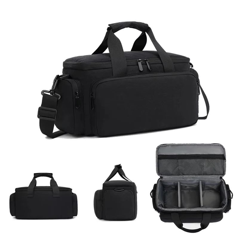 DSLR-Kamera-Reisetasche für Nikon Canon Sony Wasserdicht Stoßfest für Spiegellose Kameras Herausnehmbare Trennwände & Schultergurt
