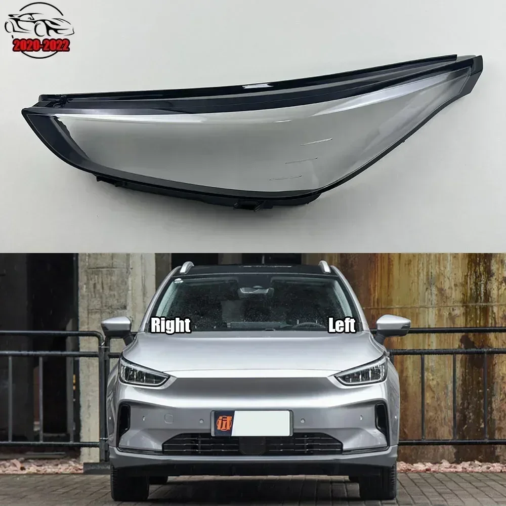 

For Geely Geometry C 2020 2021 2022 Front Headlight Cover Transparent Lampcover PC Lampshade Anti Cracking Lens Shell