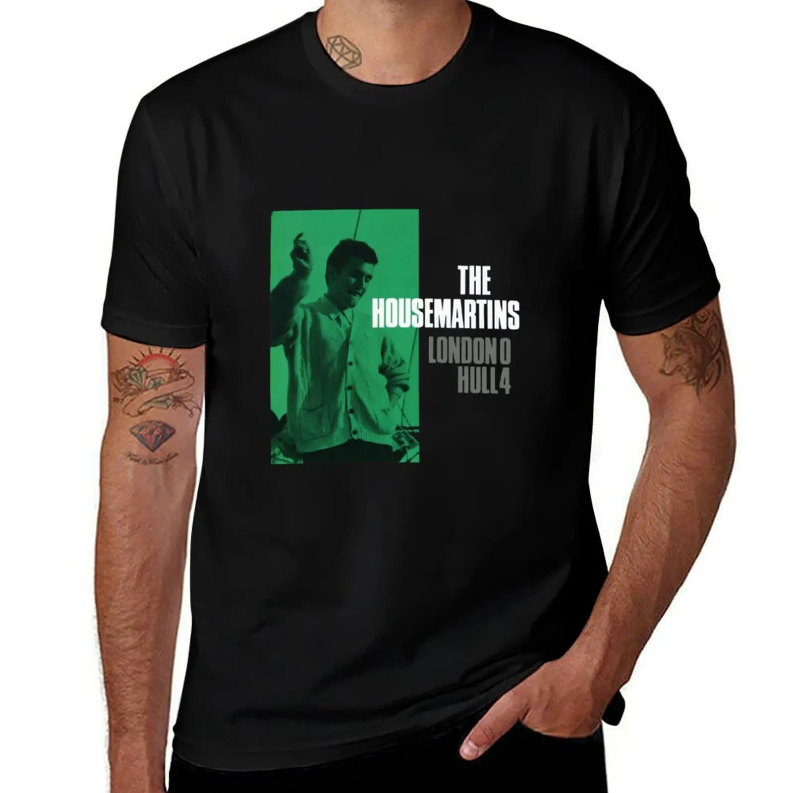 

London 0 Hull 4 The Housemartins T-Shirt anime t shirts boys animal print blacks oversized mens tall t shirts