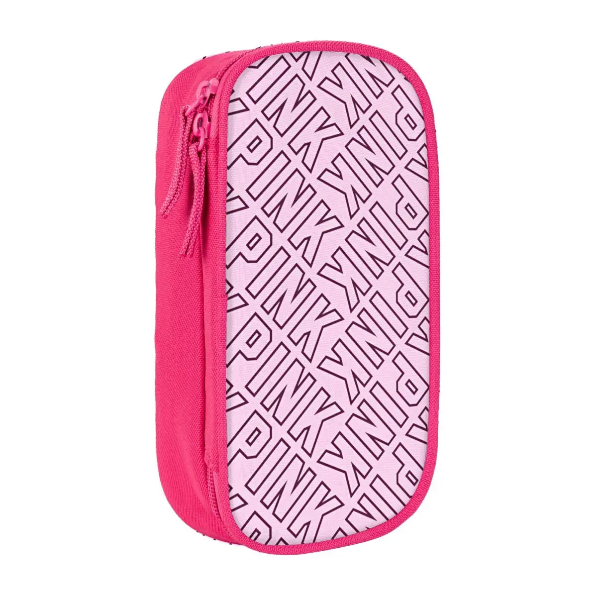 Pink Victoria Fashion Cool Aesthetic (1) Pencil Case School Pencil Cases Canvas Boy Girl Retro Big Pencil Pouch School Supplies