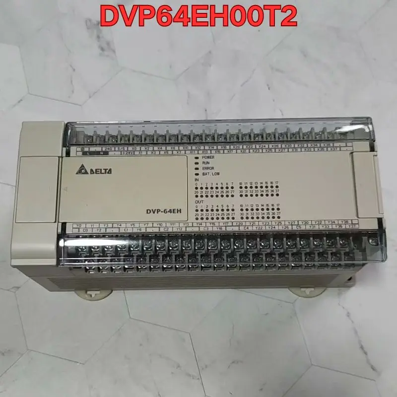 Second-hand PLC module DVP64EH00T2 unction test is normal Latest price in October 2025