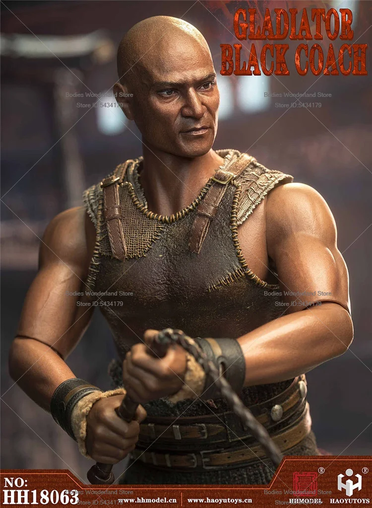 متوفر في المخزون HHMODEL & HAOYUTOYS HH18063 1/6 مقياس أسود مدرب الفيلق الإمبراطوري ذكر الجندي 12 ''عمل الشكل دمية جمع #5