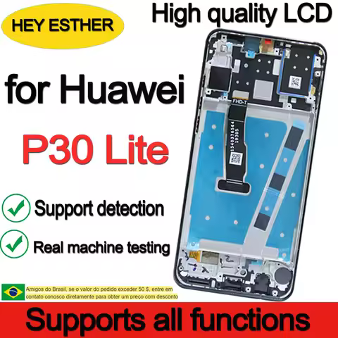 6.15" Original Replacement For Huawei P30 Lite LCD Display Touch Screen MAR-L01A, MAR-L21A, MAR-LX1A