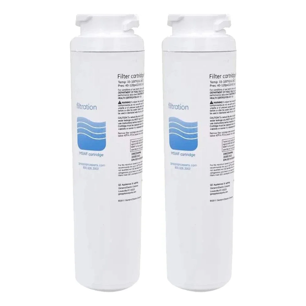 Refrigerator Water Filter Replacement for GE MSWF Compatible 101820A 101821B MSWF3PK PS1559689 WR02X12345 CSCP5UGXAFSS PC46783