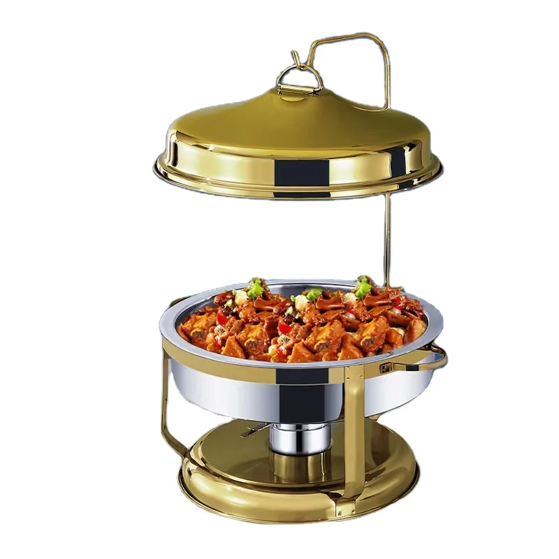 

Deluxe Buffet Server food heater fire square ceramic hot pot provided by manufacturer