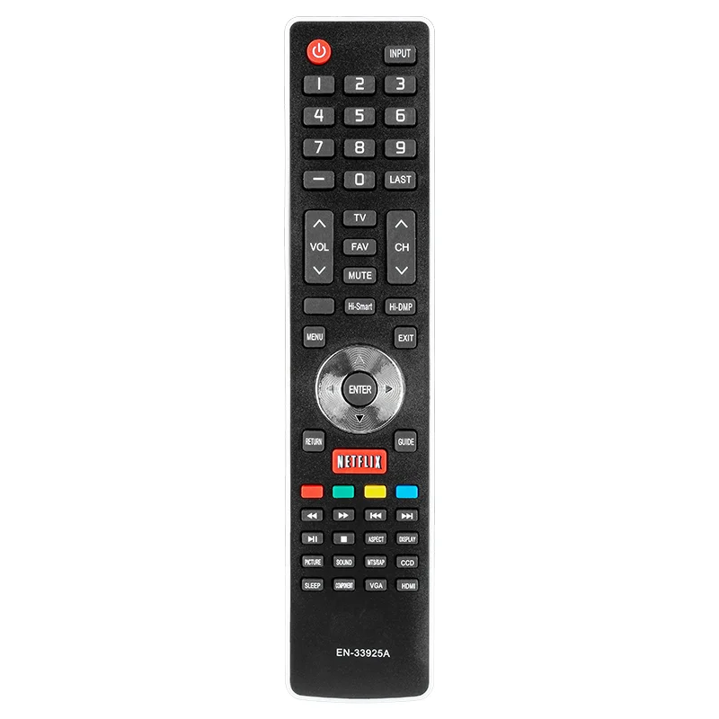

EN-33925A EN33925A Remote Control Compatible with Hisense TV 32K366WUS 40K366NW 40K366WUS 50K366GW 46K360M 55K610GW 50K610GW LHD