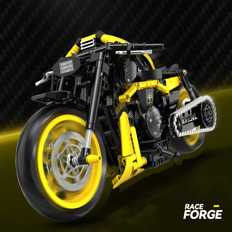 500 + قطعة مدينة سوبر سباق الدراجات النارية التقنية لتقوم بها بنفسك اللبنات دراجة نارية نموذج مجموعة ألعاب إبداعية هدايا للبنين الكبار الاطفال