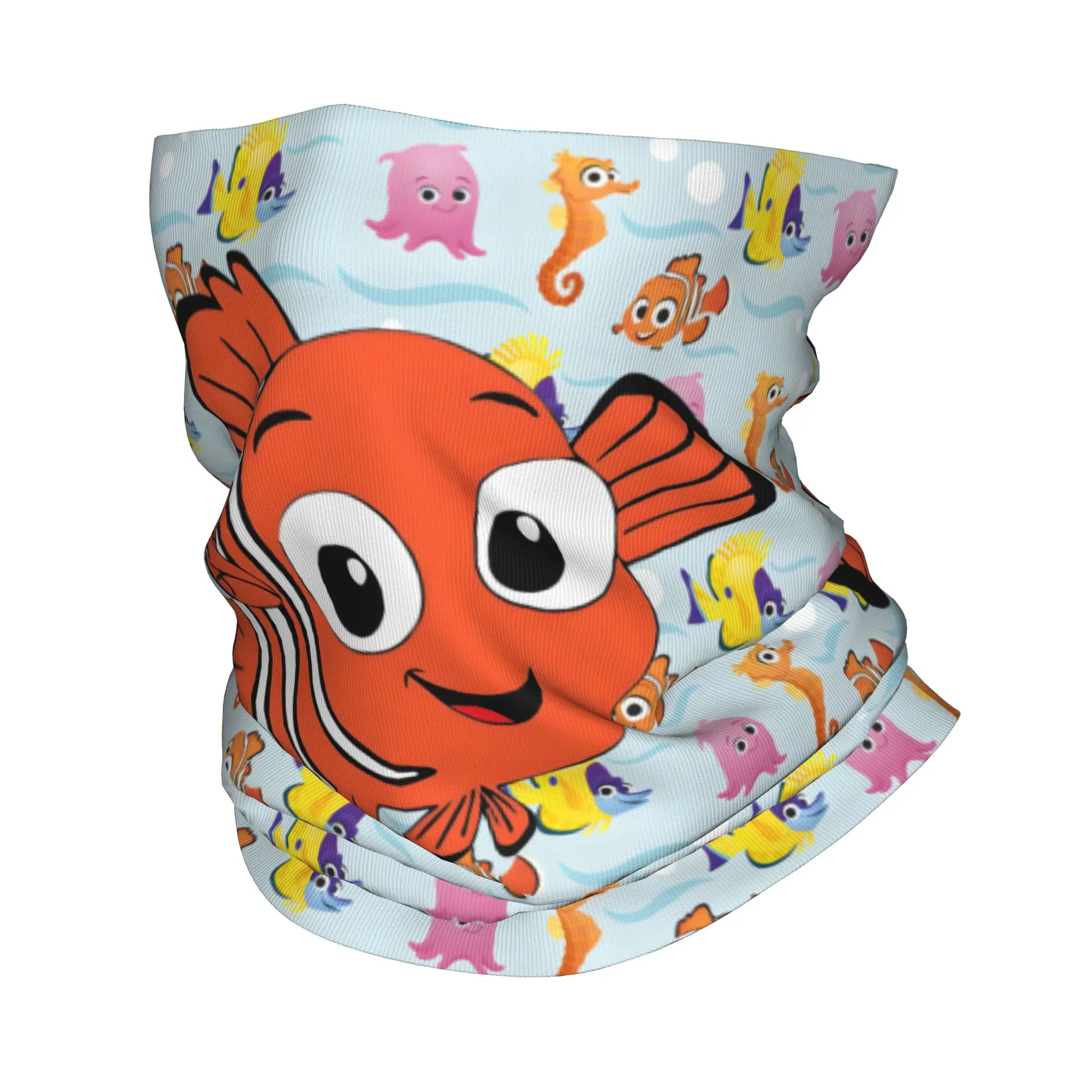 

Зимняя повязка на голову и шарф-труба Custom Anime F-Findings N-Nemos для женщин и мужчин, для катания на лыжах и бега, с принтом персонажей из фильма, бандана-гайтер