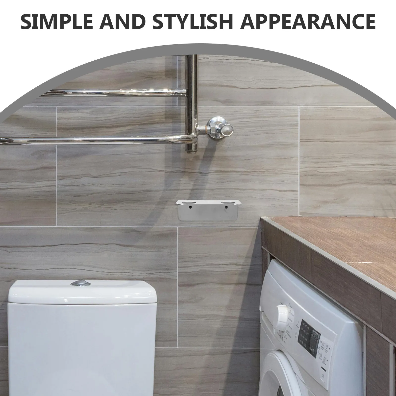 

Настенный держатель для дозатора мыла из нержавеющей стали, без сверления, для геля для душа и жидкого мыла в ванной комнате