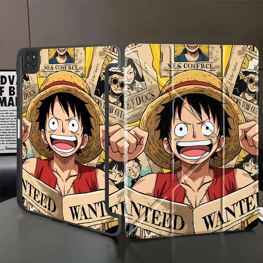 

Anime OneS P-ieceS Holder Cover Tablet Case For iPad Air 4 5 M3 M2 1 2 M4 11inch Mini 6 7 Pro 11th 10th 9th 8th 7th 12.9inch Pro