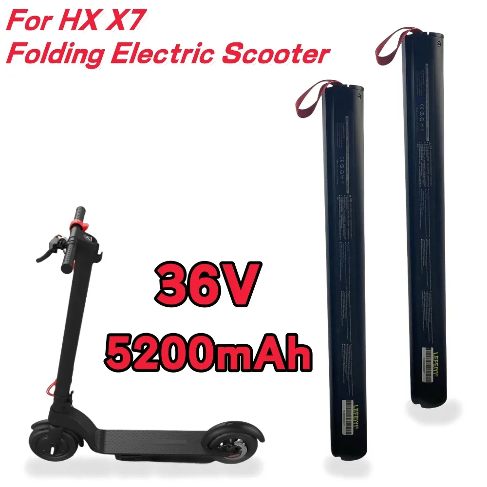 

36v 5.2ah 100% New Replaceable battery 36V 5200mAh For Huanxi X7 scooter battery pack