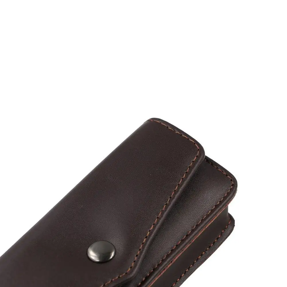 중년 및 노인 아버지의 선물 벨트에 걸려 있음 안경 케이스 안경 상자 선글라스 케이스 허리 팩 안경 상자