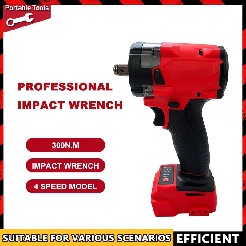 

Для Milwaukee 18 В аккумуляторные инструменты бесщеточный аккумуляторный 1/2 электрический гаечный ключ отвертка для ремонта грузовика ударная дрель перезаряжаемая