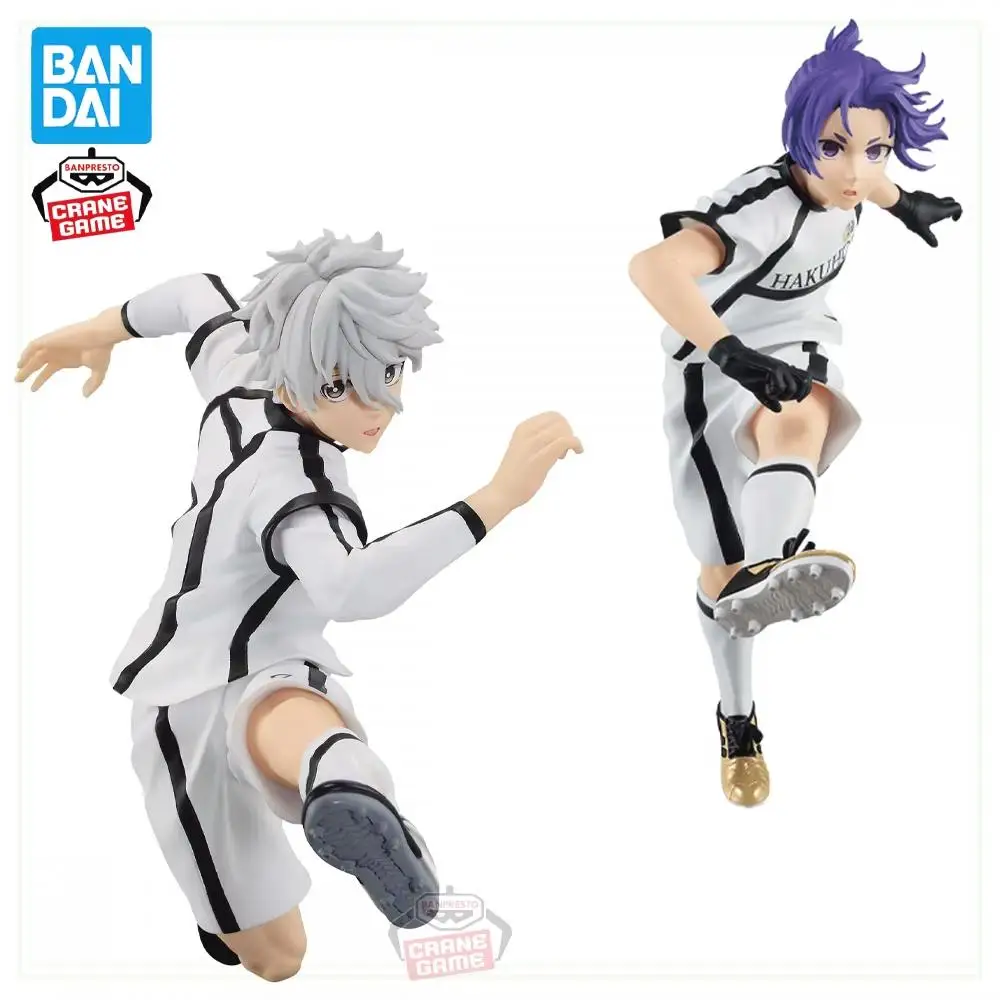 

In Stock Original BANPRESTO Blue Lock the Movie EPISODE Nagi Seishiro Nagi Reo Mikage Figure Anime Model Genuine Boxed Toy