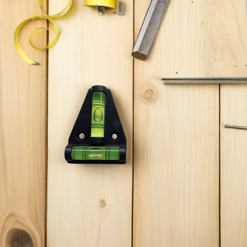 

Набор из 6 миниатюрных T-образных пузырьковых уровней с четким и ярким изображением пузырька для измерения и выравнивания прицепов и лодок