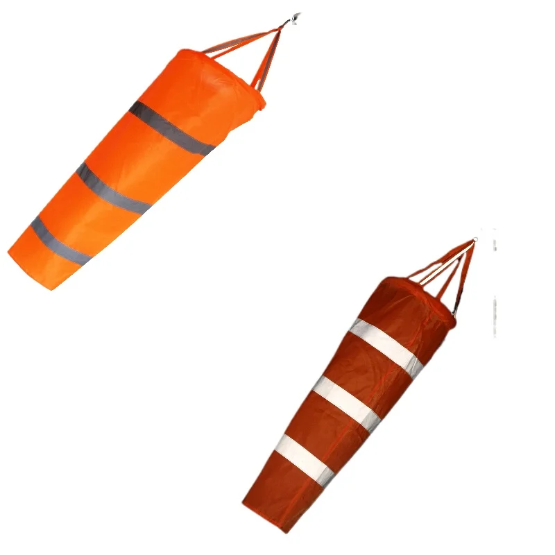 

Durable weather wind vane bag cloth bag wind vane oil and gas chemical enterprise wind bag hair dryer orange and white re