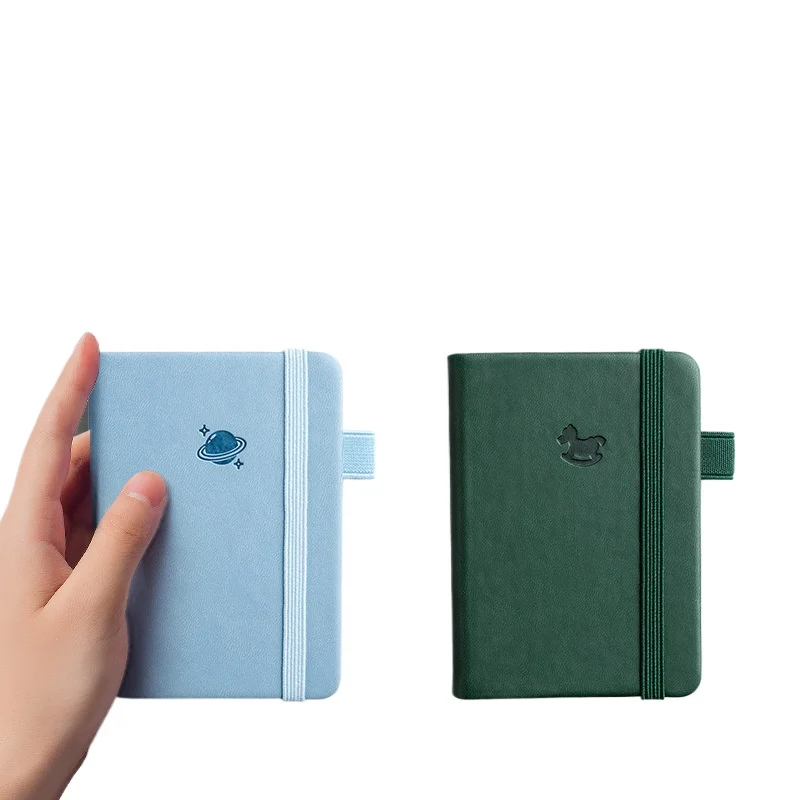 A6 A7 Mini Notebook Portable Pocket Notepad Memo Diary Planner Agenda Organizer Sketchbook Office School Stationery 96sheet