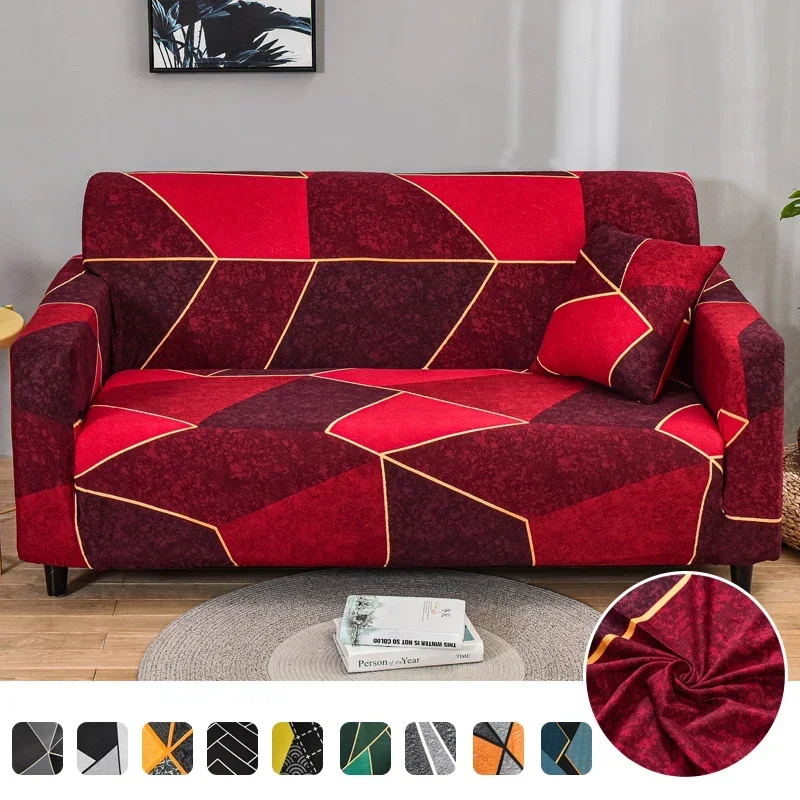 Stretch Sofa Cover for Living Room Full-inclusive Non-slip Sofa Slipcover Dog Cat Pets Friendly Couch Cover Furniture Protector