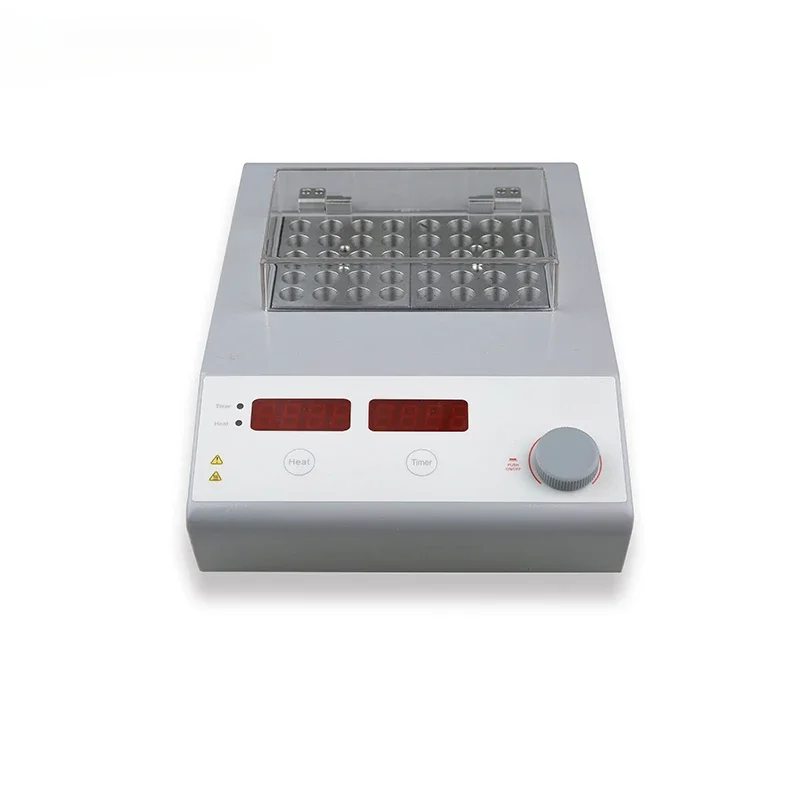 Laboratory digital timing metal bath supports single and dual module configuration