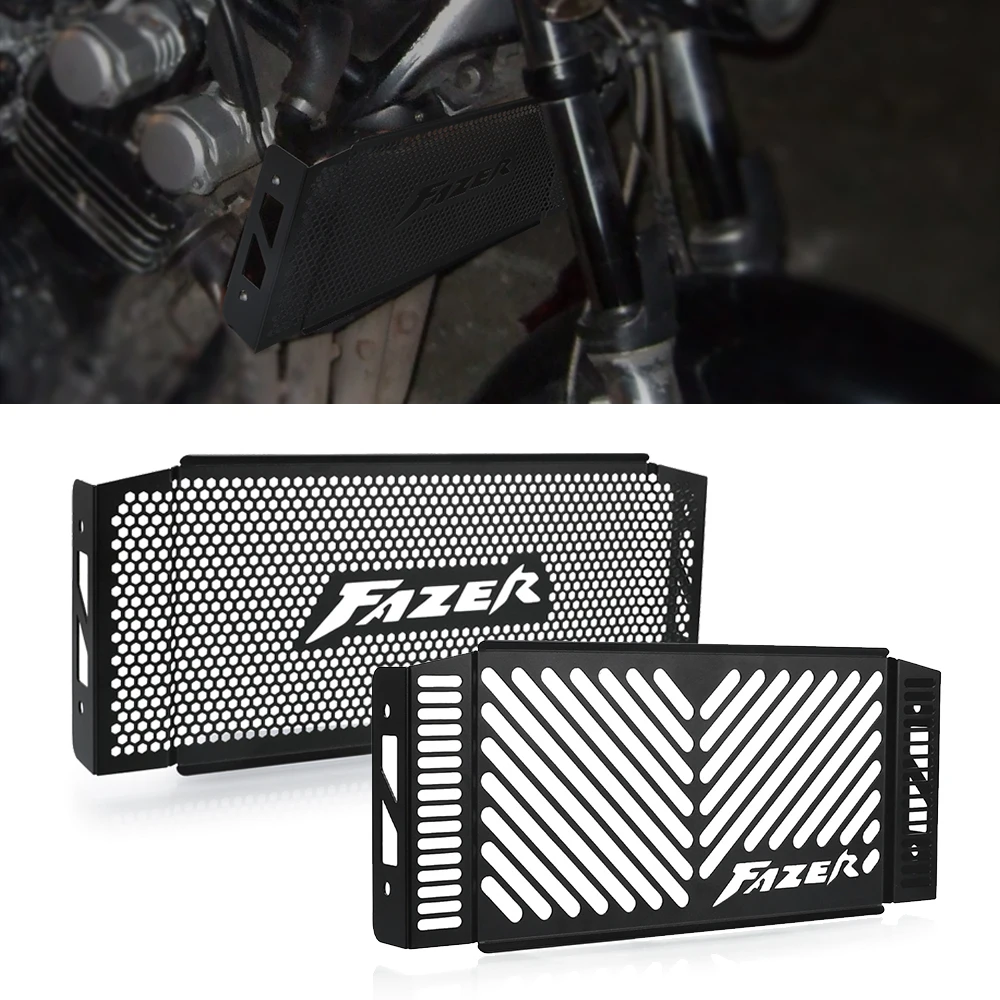 

For YAMAHA FZS 600 FAZER Motorcycle Radiator Guard Grille Cover Protector Parts FZS600 FAZER S 1998 1999 2000 2001 2002-2004