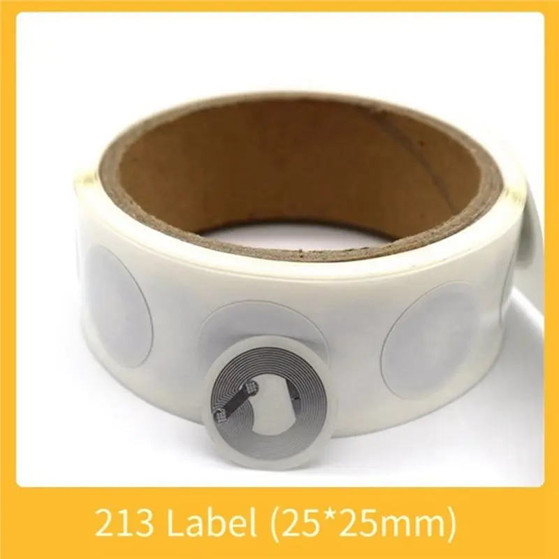 NFC Ntag213 13,56 MHz ISO14443A NTAG 213 Universal-Etikettenaufkleber – 500 Stück NFC-Etikettenaufkleber für alle NFC-fähigen Telefone