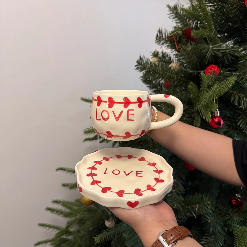 Valentine's Day Love Ceramic C - Coffee Tea Love ulasan dan harga