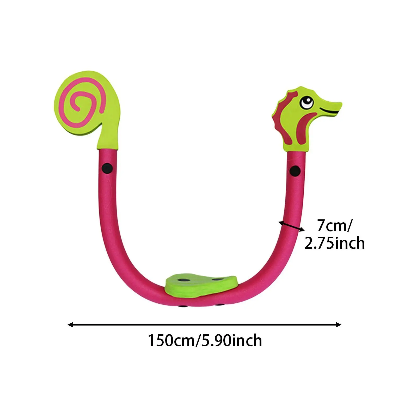 수영 플로팅 바, 앉아서 타는 수영 마운트, 수영 플로트 스틱, 물놀이용 플로팅 장난감 (강, 해변, 호수, 야외 물놀이용)
