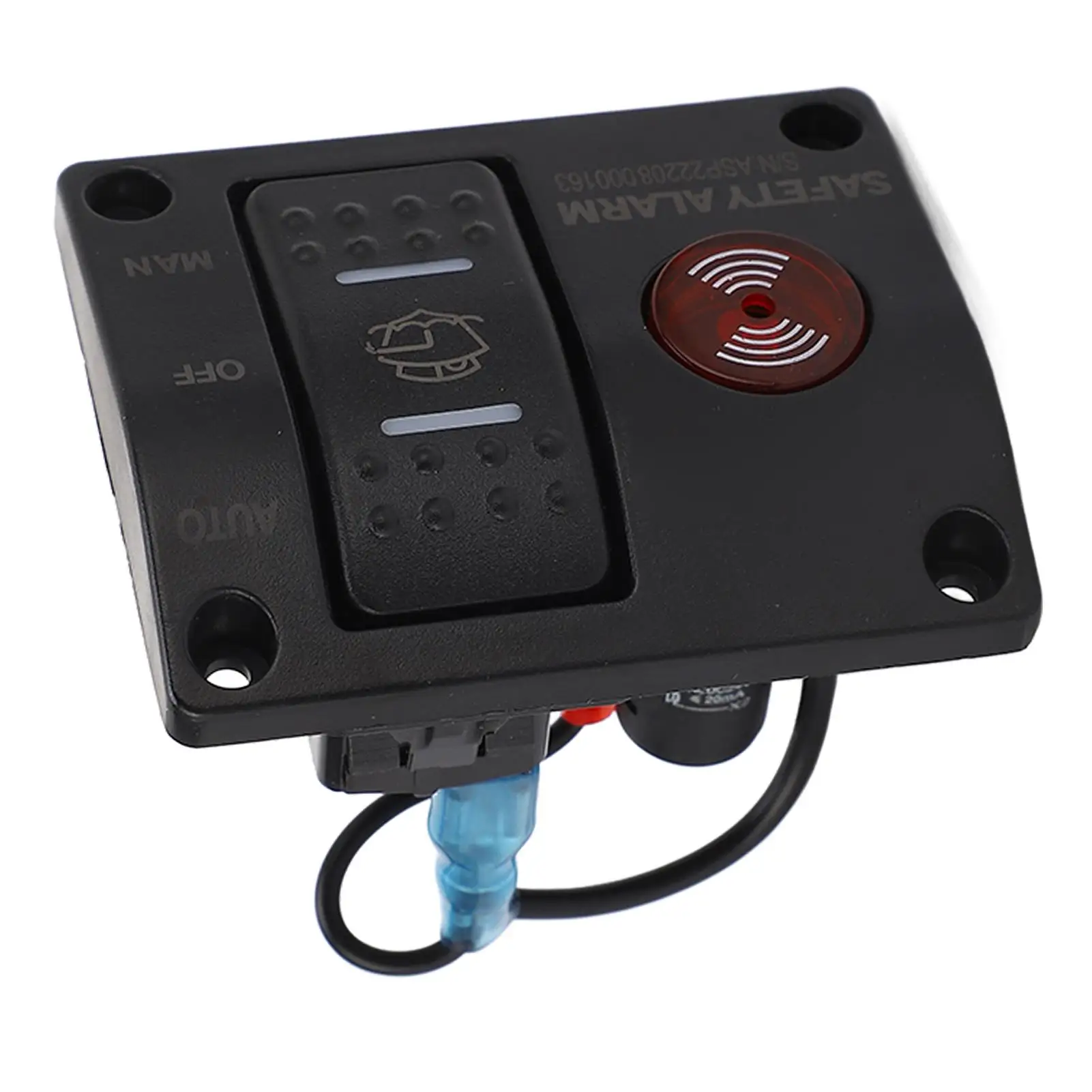 Man Off Auto Bilge Pump Switch Bilge Pump Float Switch ABS Easy To Install Durable Remote Control 3 Way for ships and Yachts