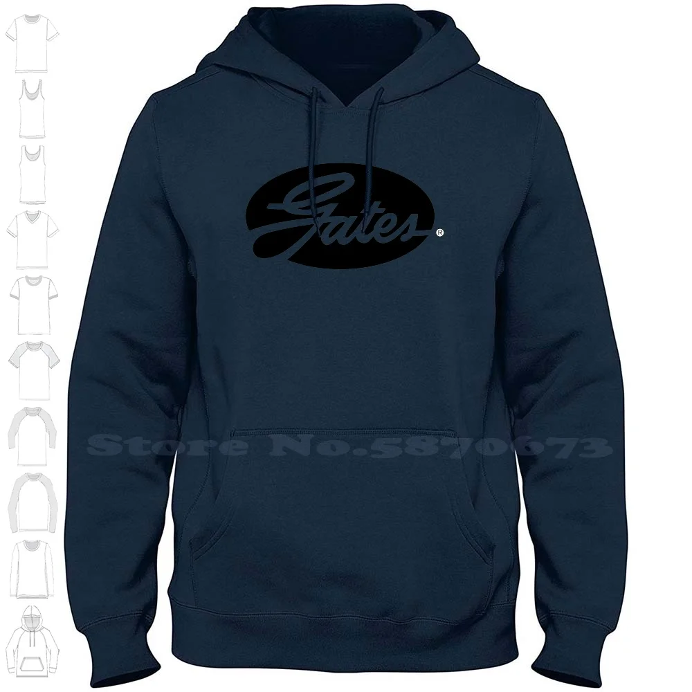 Gates Logo Fashion Sweatshirt Top Quality 100% Cotton Hoodies