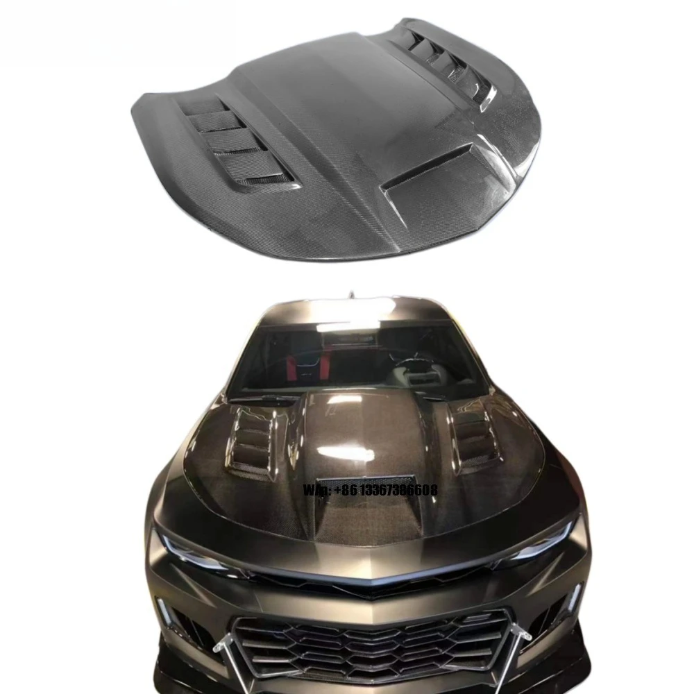 New Hot Selling High-quality Carbon Fiber Hood Bolts for 2016-2023 Camaro Multiple Vents Efficient Cooling Function