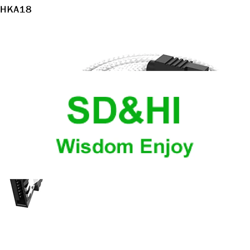 

SATA 3.0 Iii Sata3 7pin Data Cable 6gb/s SSD Cables HDD Hard Disk Drive Cord Line with Nylon Premium Sleeved