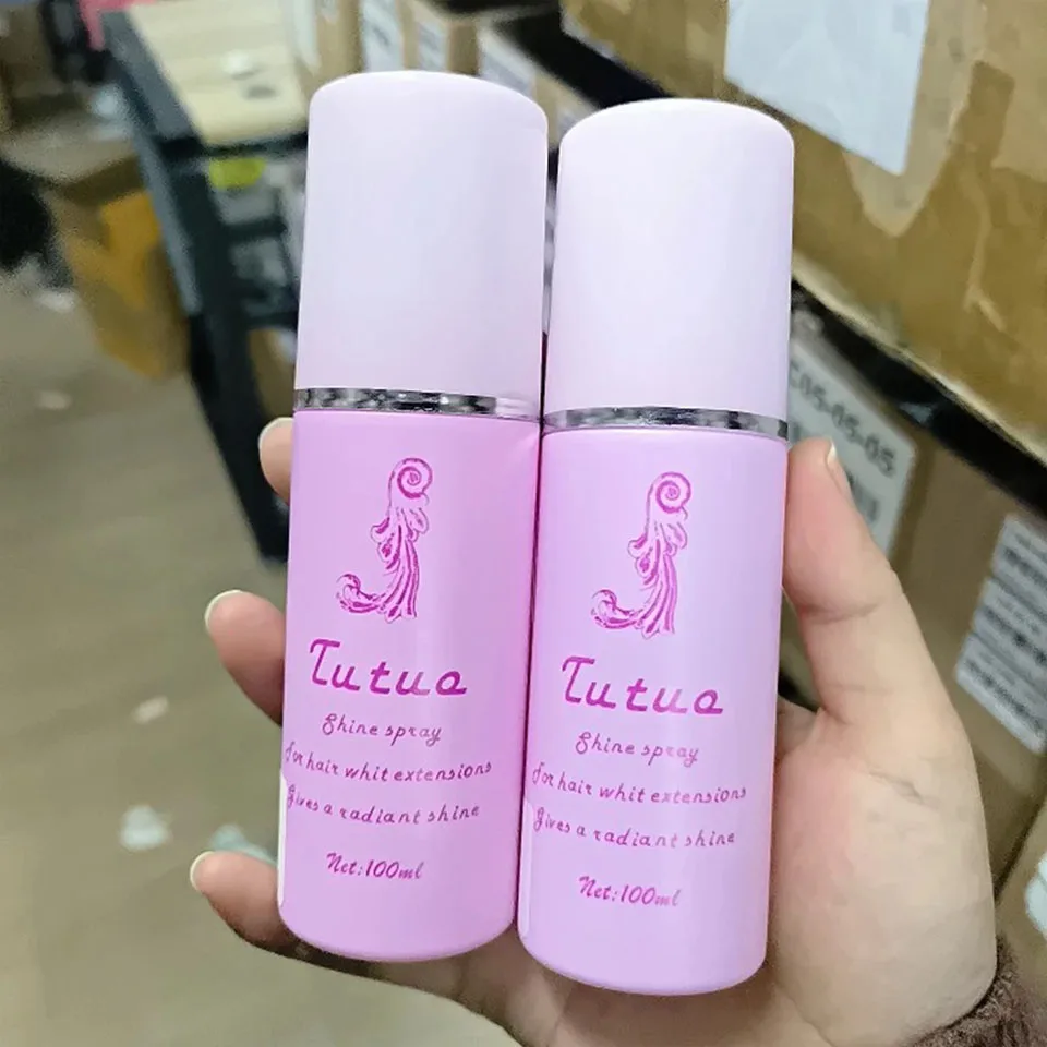 100ML Wig Care Solution Hair System Anti-frizz Smooth Tangles Protection Synthetic Hair Anti-static Conditioner Spray