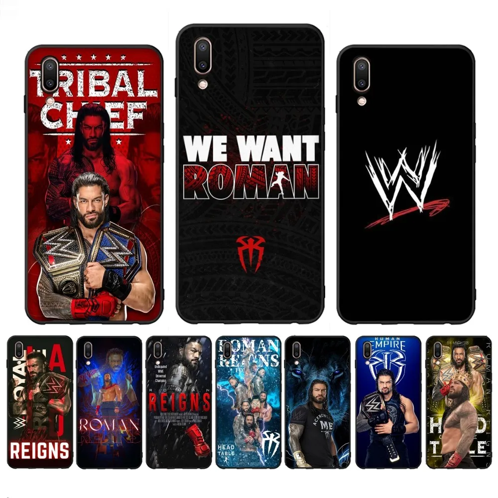 W-Wrestling Star R-Roman R-Reigns Phone Case For Redmi Note 4 X 5 A 6 7 8 T 9 9S 10 11 11S 11Epro Poco M3 Pro