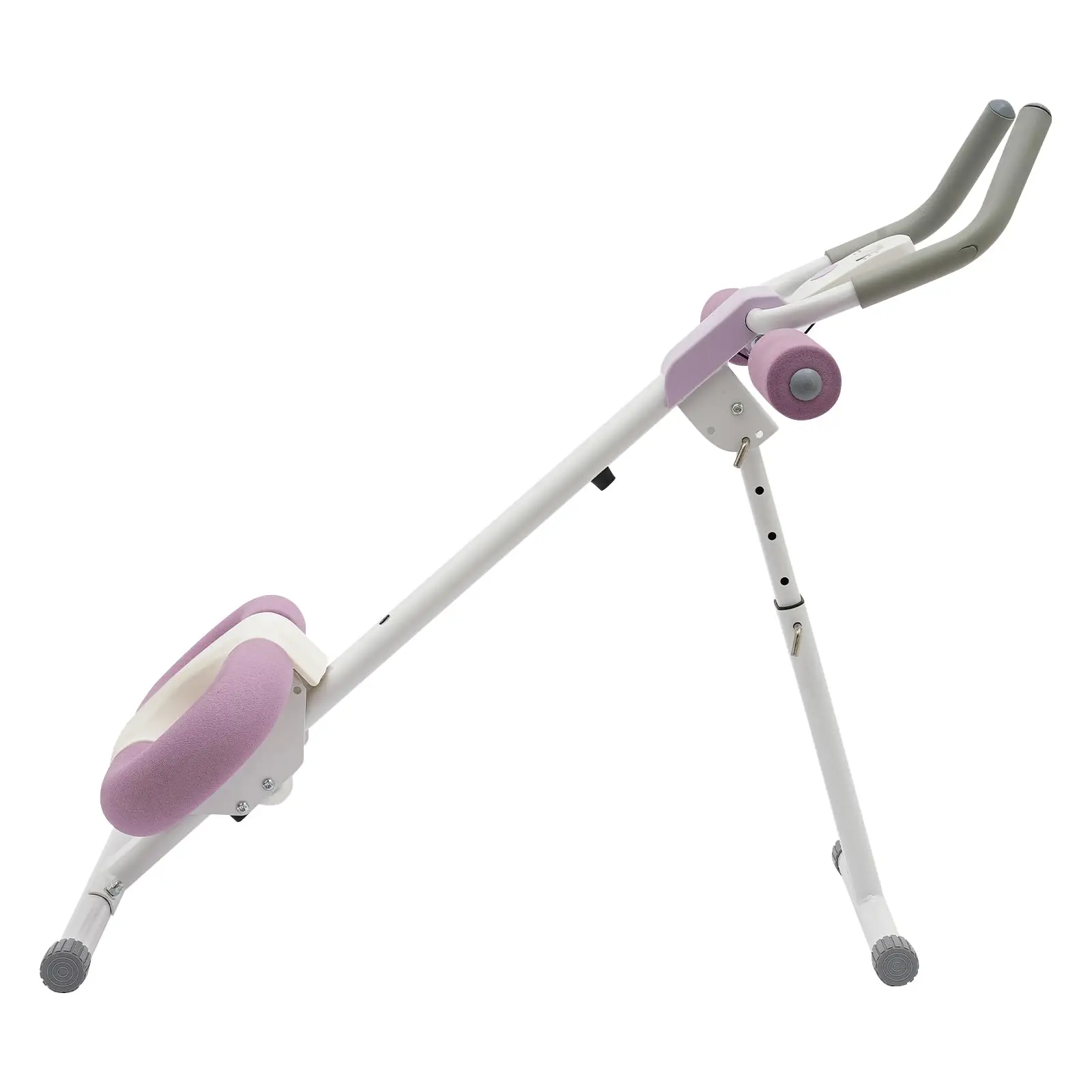 Foldable Abdominal Exercise Machine, Adjustable Abdominal Workout Equipment with Lcd Monitor, Abdominal Trainer Machine, for Sto