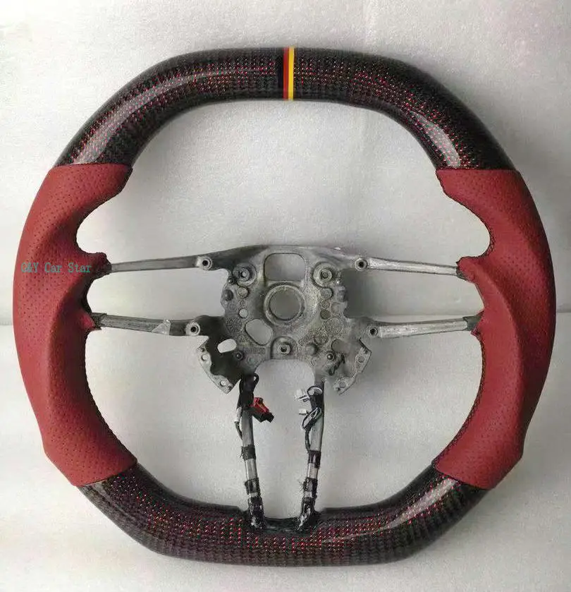 100% Carbon fiber Car Steering Wheel For Porsche GT Mancan Cayenne Panamera 971.2 992 Taycan