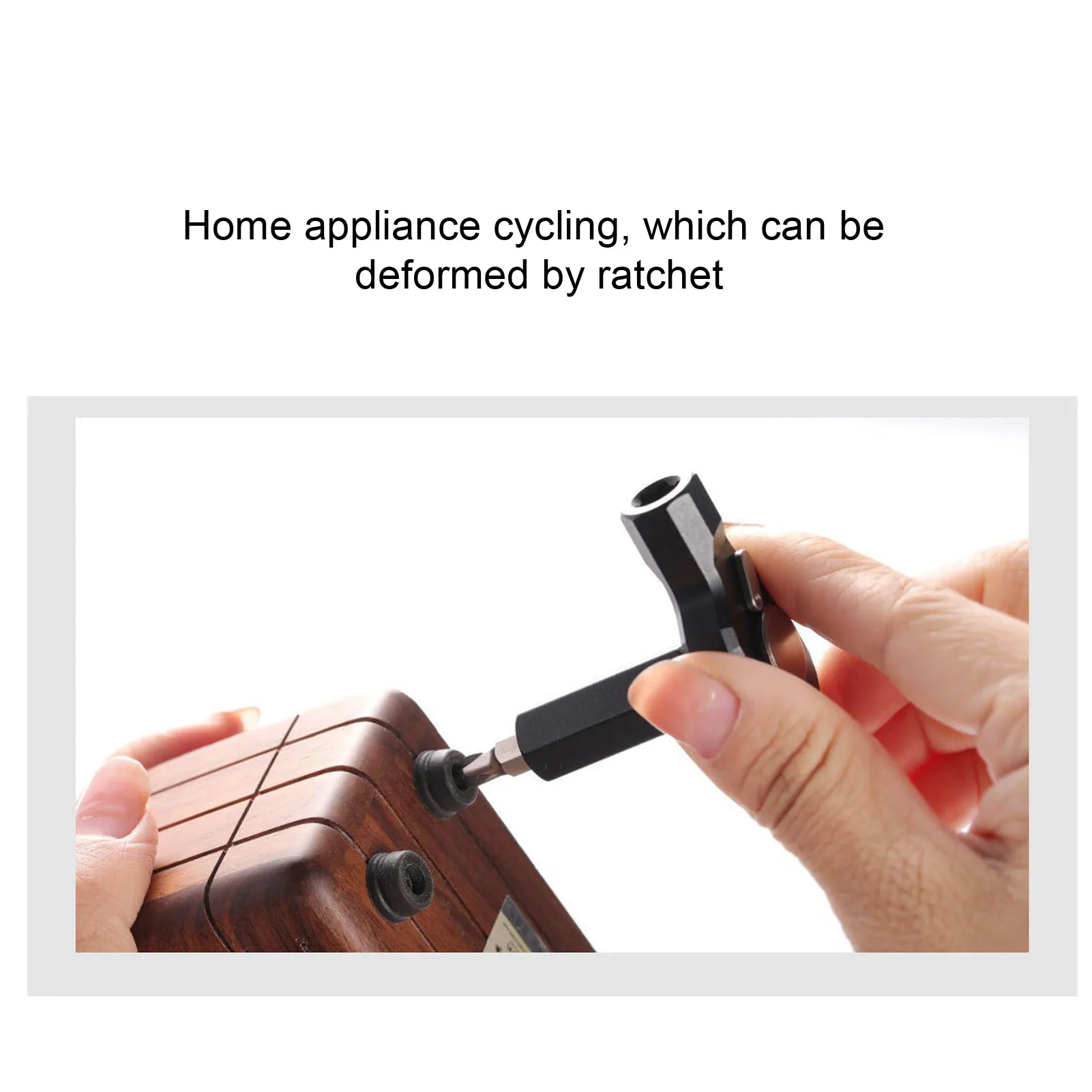 Ratchet Screw Driver Bit Set Magnetic Screw Driver Bit 24 in 1 Magnetic Furniture Computer Repair Tool with Detachable Handle