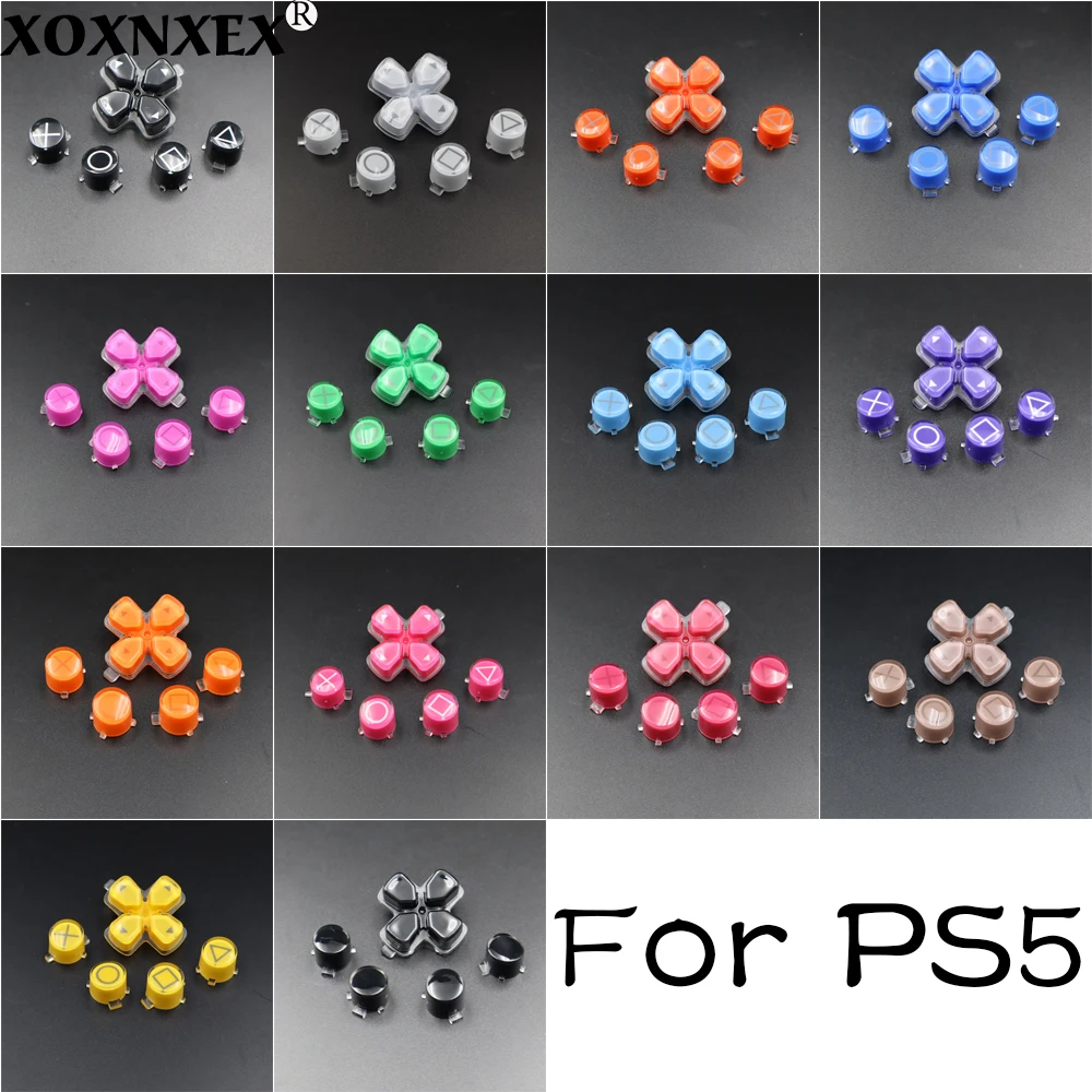 

Для контроллера PS5 геймпад D-Pad A B X Y перекрестная кнопка сменная функциональная кнопка направления