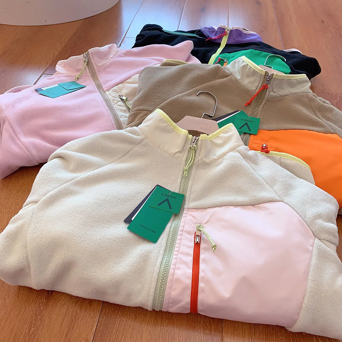 Unisex Outdoor Fleece-Jacke für Paare, Geeignet für Felsklettern, Wandern, Camping, Angeln, Bergsteigen, Reisen und Sport – Detail 17