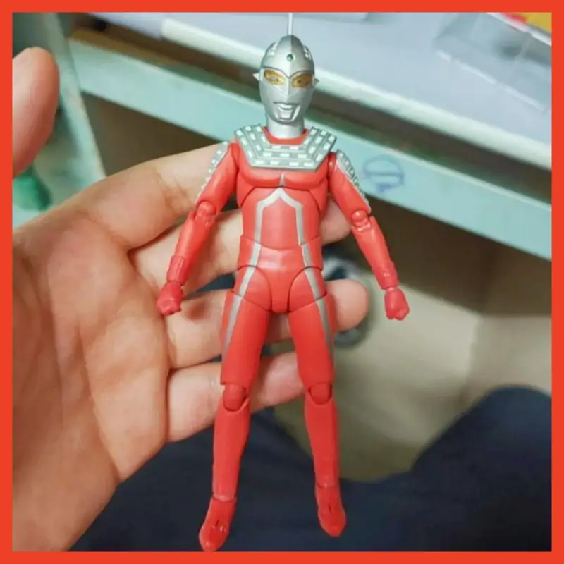 Anime Action Figure Ultraman Ultra Man Original Bandai Tamashii Nations Ultra Act Shf Toy Action Figure Seven 2.0 Anime Toy Gift