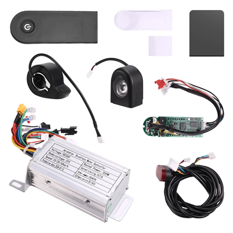 36V 350W Brushless Controller+Bluetooth Meter+Light+Accelerator+Cover Kit For Xiaomi M365/M365 Pro Electric Scooter