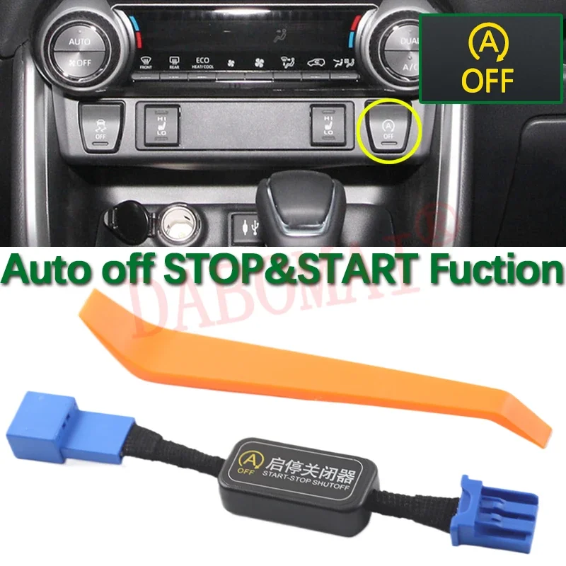 Automatic Stop Start Engine System Device OFF Button Control Sensor Plug Stop Cancel Memory Mode Cable for Toyota RAV4 2019-2022
