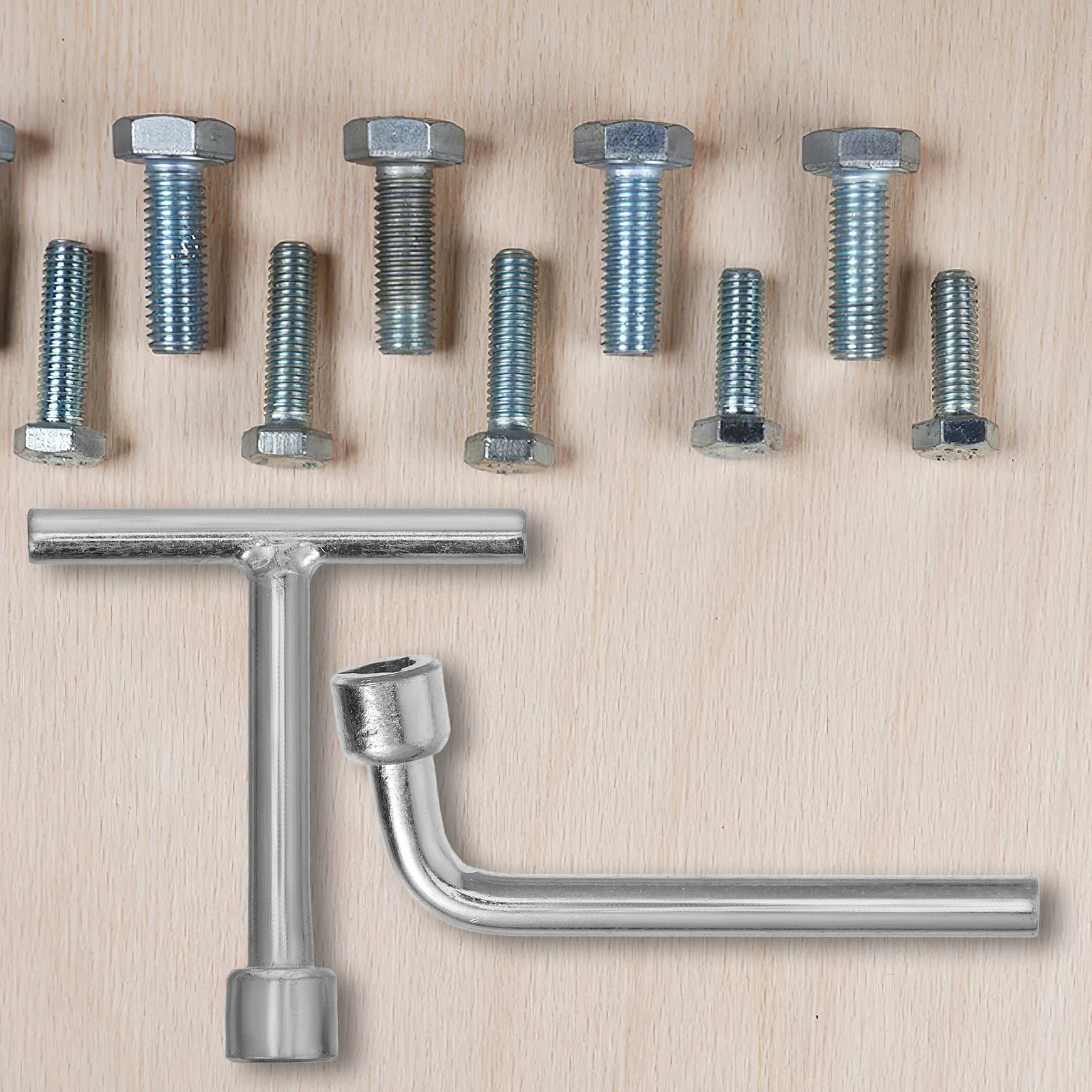 

2pcs Stainless Steel Triangle Spanner Key Heavy Duty For Electrical Cabinet Water Meter Box Elevator Door Lock Repair Tool