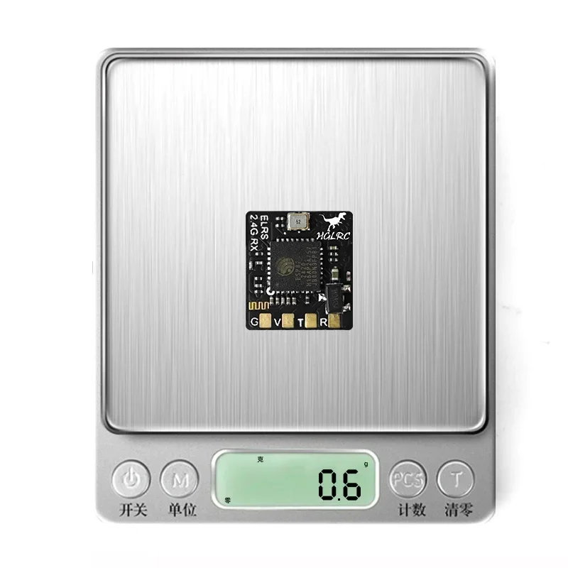 HGLRC ELRS 2.4G استقبال 500MHZ معدل التحديث ELRS 3.0 لطائرة RC FPV طويلة المدى طائرات بدون طيار لتقوم بها بنفسك أجزاء